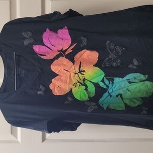 Black Butterfly Shirt
